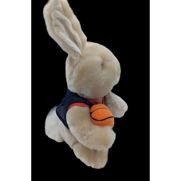 Dan Dee Basketball Stuffed Bunny Plush Animal Easter  12in  soft - Picture 2 of 11
